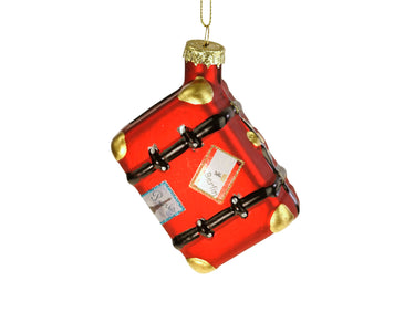 Werner Voß Koffer Glashänger rot 7x11cm Freisteller