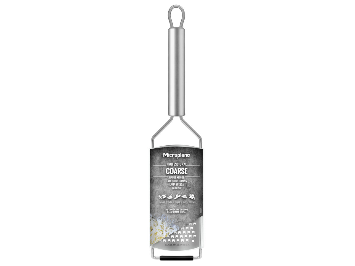 Microplane Professional Edelstahl Reibe grobe Klinge 30cm Freisteller 1