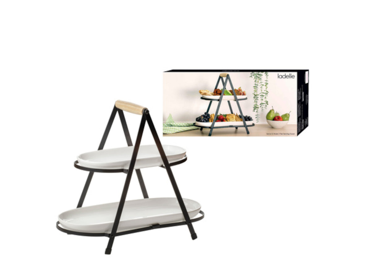 ladelle SERVE & SHARE Servierturm 2-stufig Lifestyle