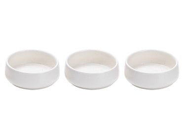Ladelle ELEMENTS Schalenset flach weiß Set3 Freisteller1