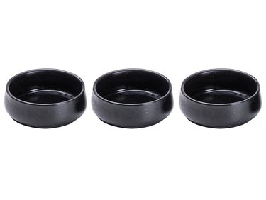 Ladelle ELEMENTS Schalenset flach onyx Set3 Freisteller1