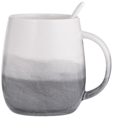 ladelle Immerse schattiert hellgrau Becher- & Löffel-Set 12cm