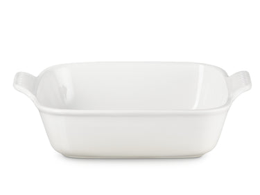 Le Creuset Auflaufform Tradition quadratisch meringue 23cm Freisteller 1
