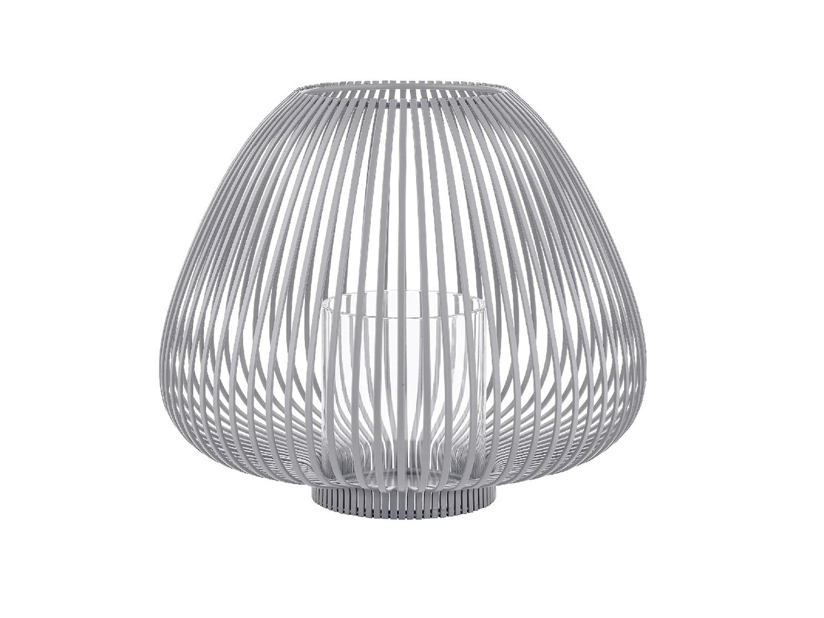 Blomus LYVA Laterne steel gray M 26,5cm Freisteller 1
