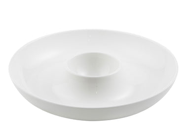 ladelle Alto Serve & Share Chip&Dip Servierteller weiß 30,8cm Freisteller 1