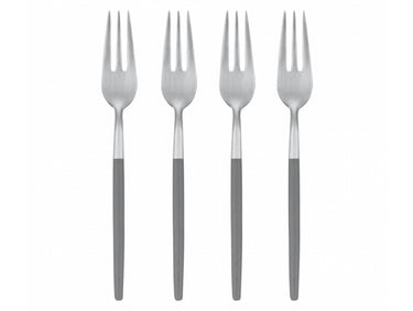 Blomus MAXIME Kuchengabel-Set sharkskin 4tlg Freisteller 1