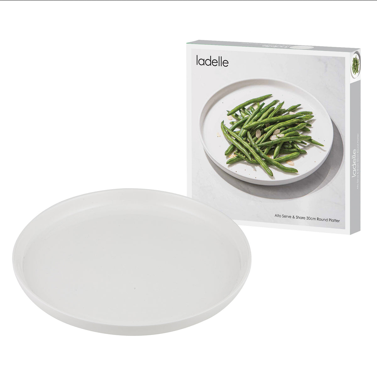 ladelle Alto Serve & Share Servierteller weiß 30cm Freisteller 2