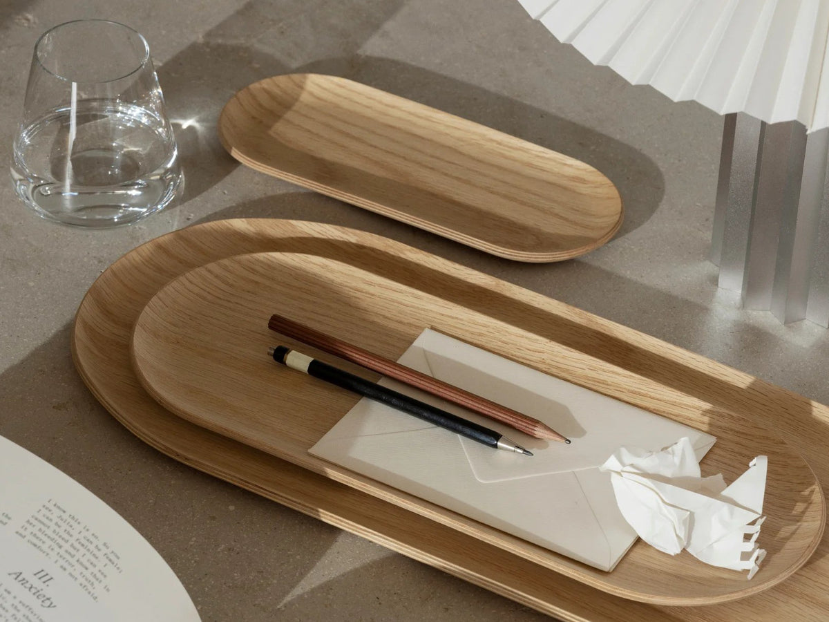 Blomus BAKI Tablett S oak 23x10cm Lifestyle 1