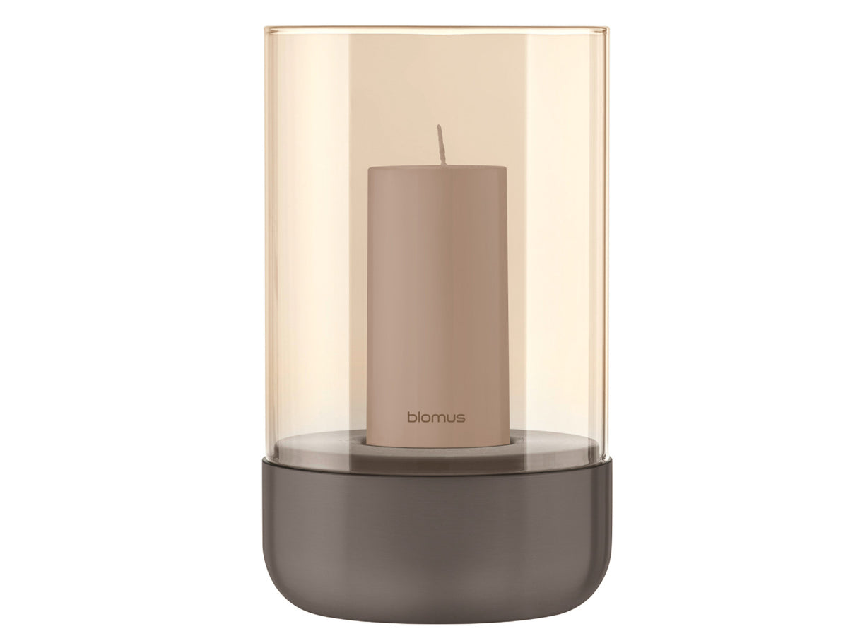 Blomus CALMA Windlicht burned metal M 12cm Freisteller 2