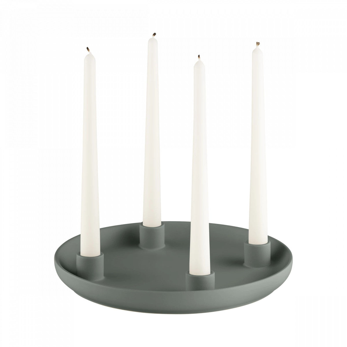 Blomus Kerzenhalter ADVENT duck green 27cm Freisteller