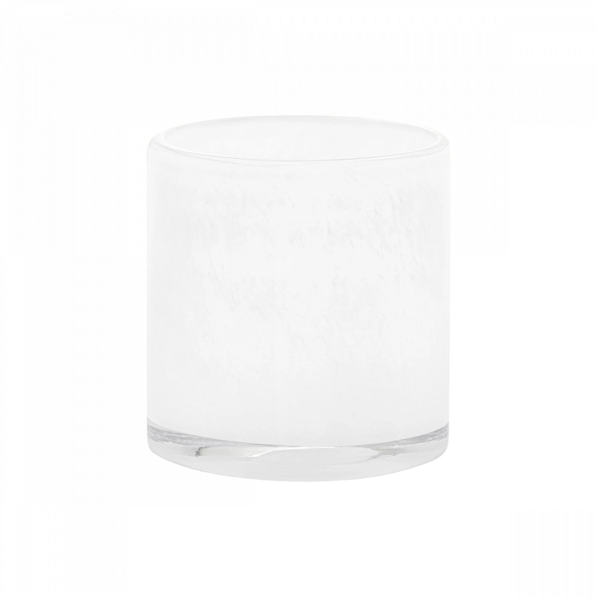 blomus SAGA Windlicht M weiss 12cm Freisteller