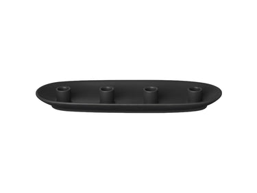 Blomus VELA Kerzenhalter oval black 40cm Freisteller