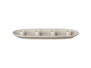 Blomus VELA Kerzenhalter oval moonbeam 40cm Freisteller