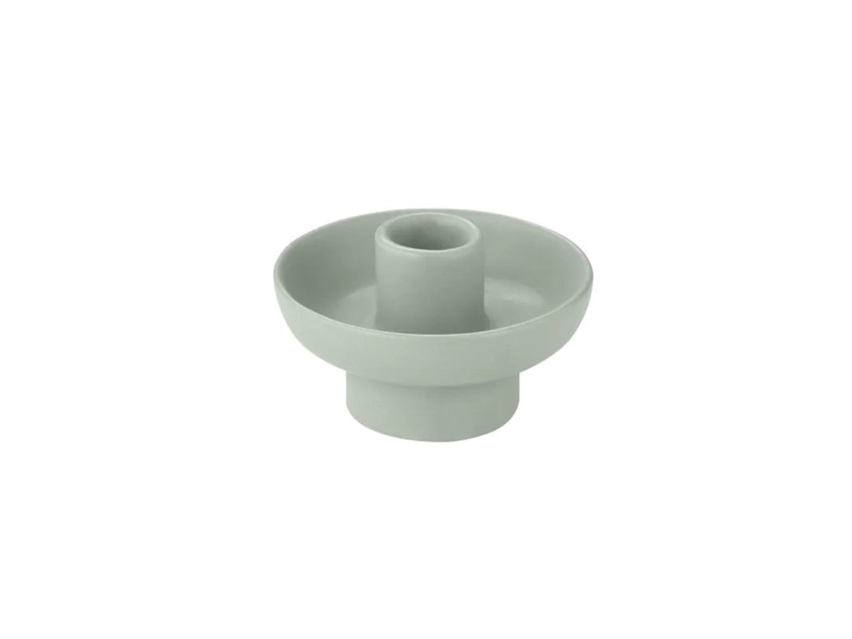 Blomus VELA Kerzenhalter desert sage S 9cm Freisteller 1
