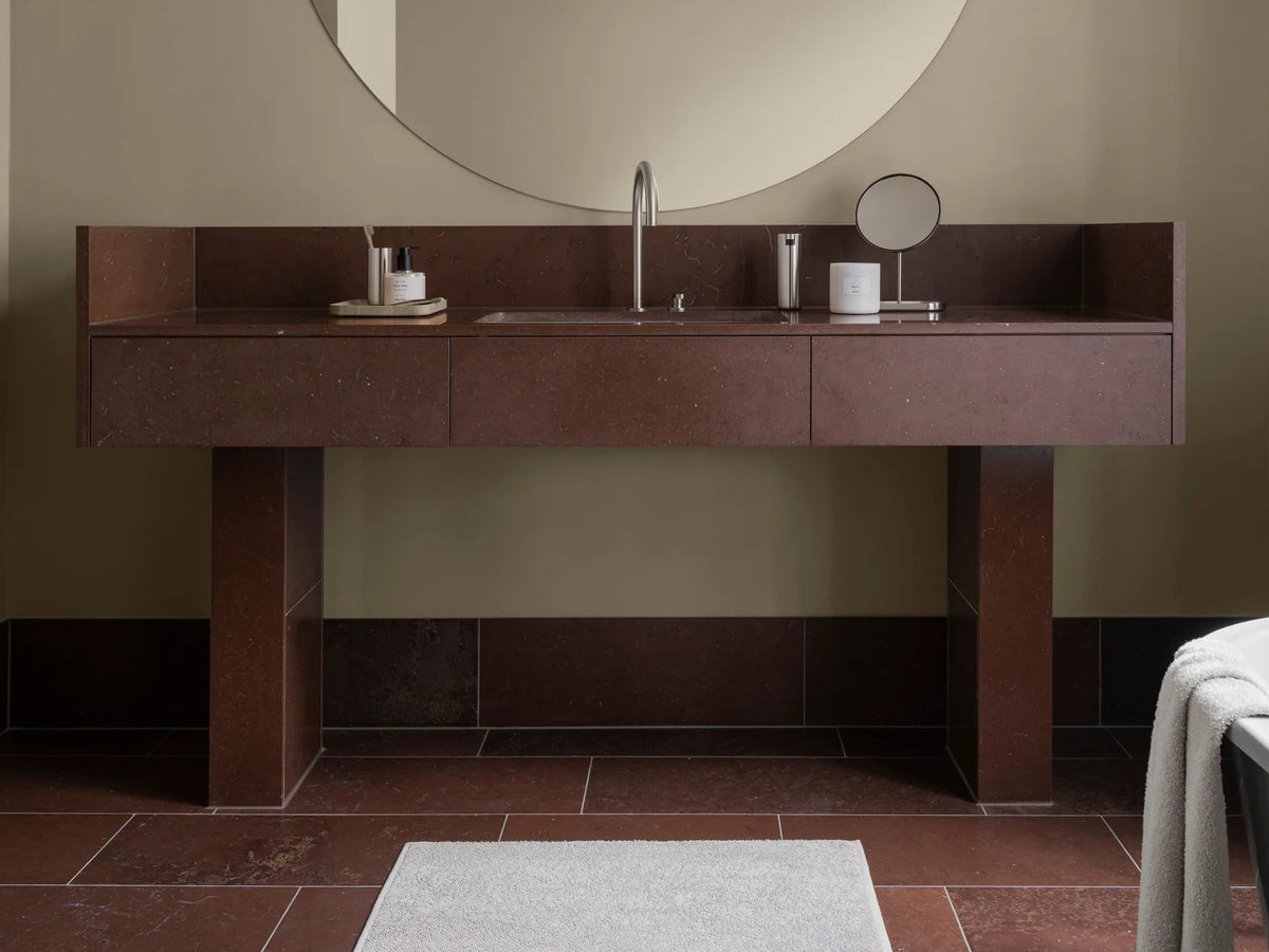 Blomus TUYO Badematte moonbeam 60x60cm Lifestyle 3
