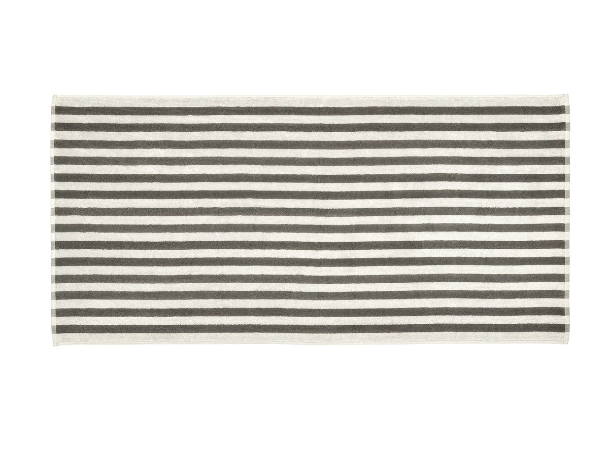 Blomus ARTO Badetuch moonbeam/magnet thick stripe 70x140cm Freisteller 1