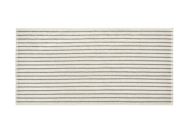 Blomus ARTO Badetuch moonbeam/magnet thin stripes 70x140cm Freisteller 1