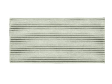 Blomus ARTO Badetuch desert sage/agave green thin stripe 70x140cm Freisteller 1