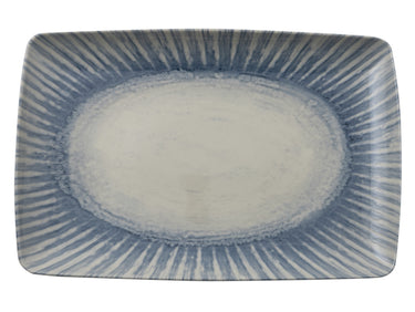 Arthur Krupp Stoneware Sunlight Blue Platte 35x22cm Freisteller 1