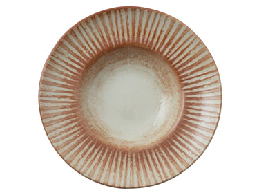 Rosenthal Arthur Krupp Stoneware Sunlight Red Pastateller 29,5cm Freisteller 1