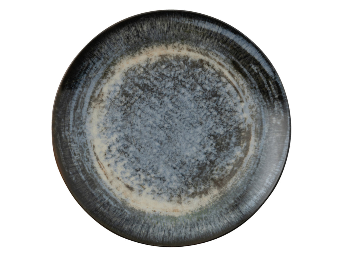 Rosenthal Arthur Krupp Stoneware Galaxy Neptune Teller flach 20cm Freisteller 1