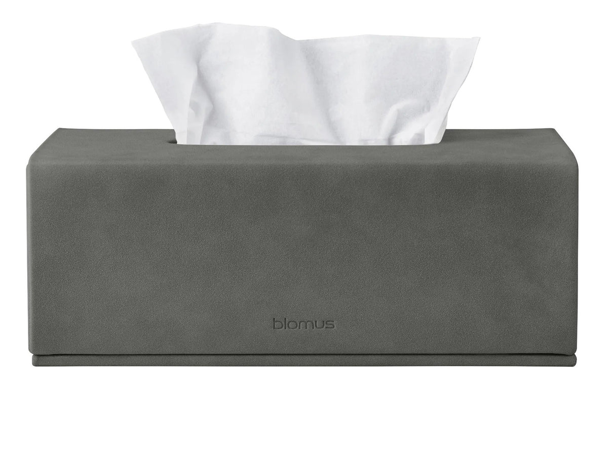 Blomus SAHLA Kosmetiktuchbox pewter 25x13cm Freisteller 1