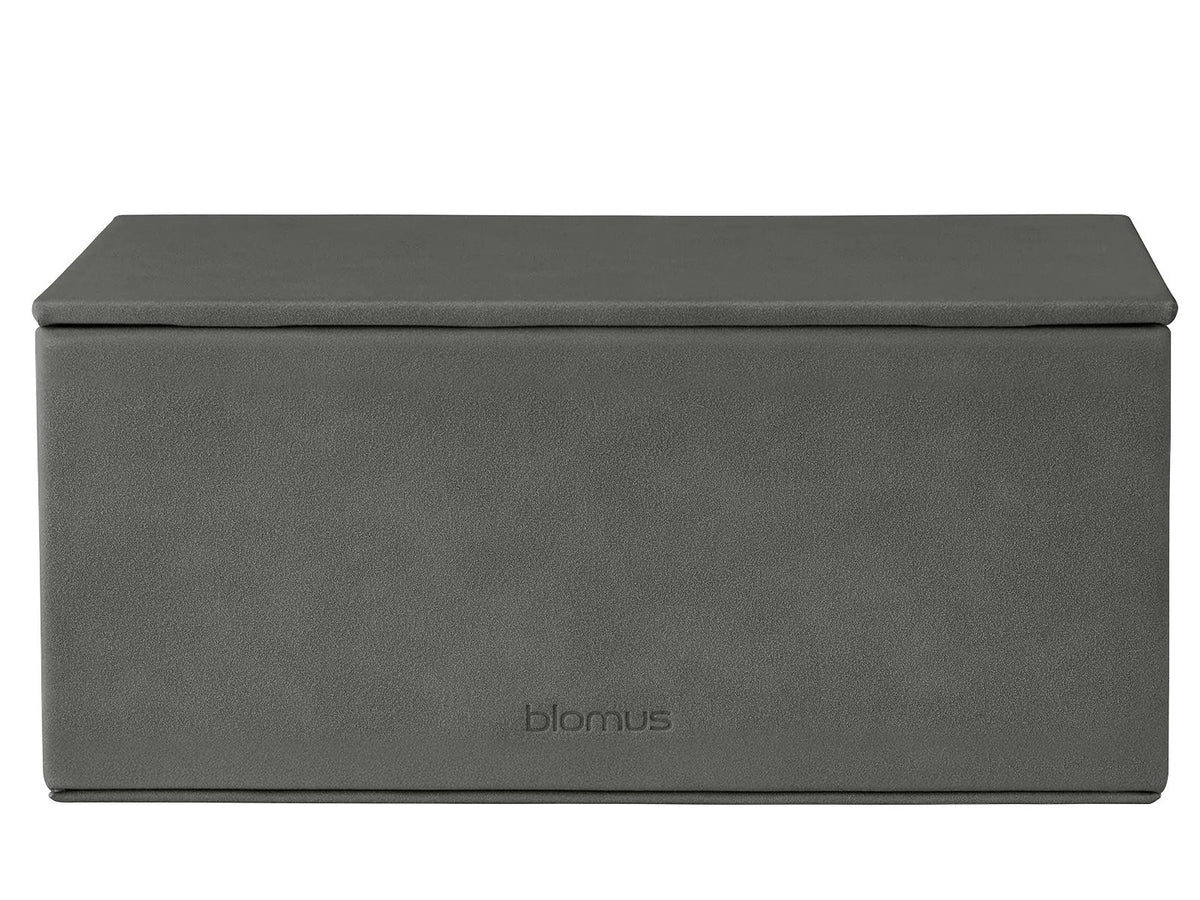 Blomus SAHLA Schmuckaufbewahrungsbox L pewter 22x15x10cm Freisteller 2