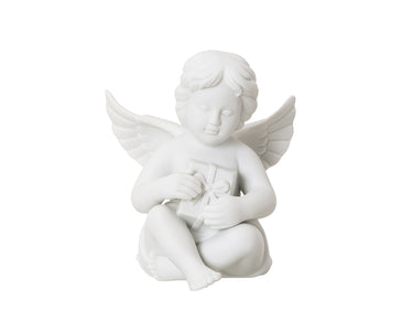 Rosenthal Engel mittel Engel mit Geschenk Freisteller 1
