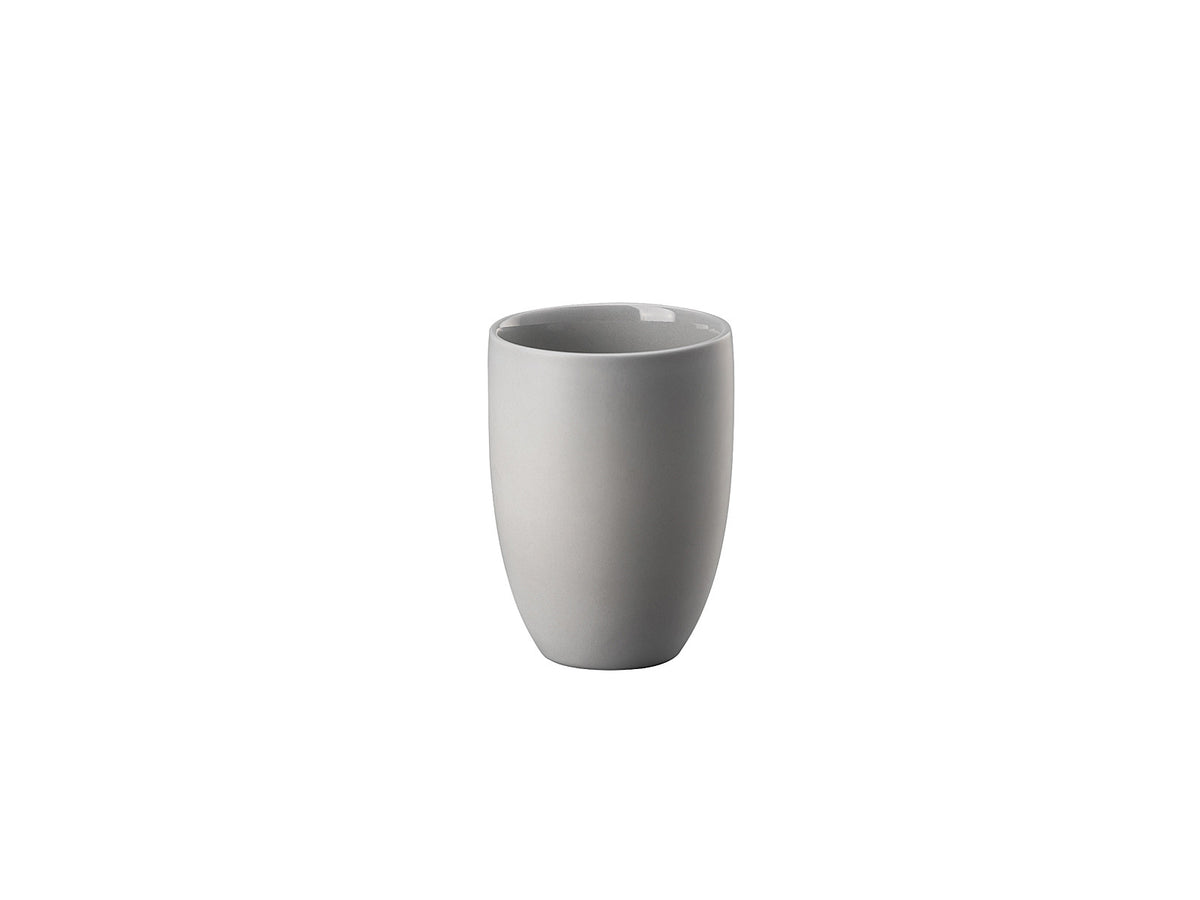 Rosenthal the mug+ Becher doppelwandig gentle grey 0,3l Freisteller