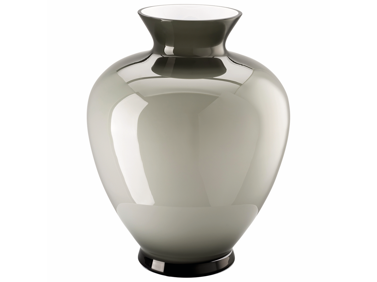 Rosenthal Gianna Grey - Glass Vase 36cm Freisteller