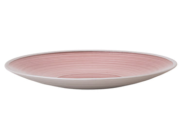 Rosenthal Glass Bowls Pink Schale flach 25 cm Freisteller 1