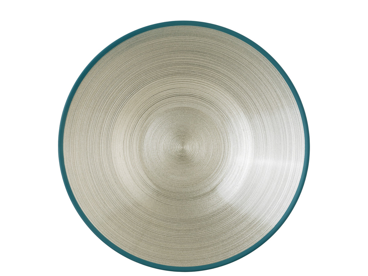 Rosenthal Glass Bowls Green Schale flach 31 cm Freisteller 2