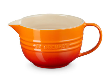 Le Creuset Rührschüssel mit Henkel ofenrot 2l Freisteller 1