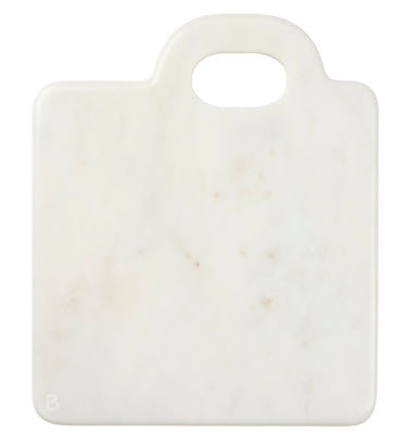 Broste Copenhagen Olina Schneidebrett white marmor 26x30cm Freisteller