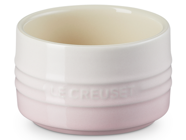Le Creuset Mini-Cocotte shell pink 8cm Freisteller 1