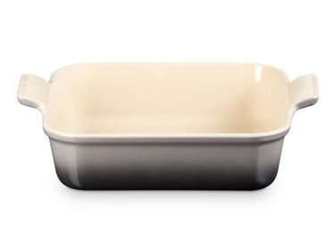 Le Creuset Auflaufform Tradition quadratisch flint 23cm Freisteller 1