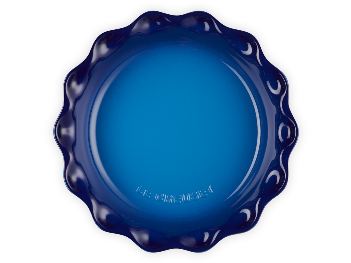 Le Creuset Pie-Form azure 23cm Freisteller 3