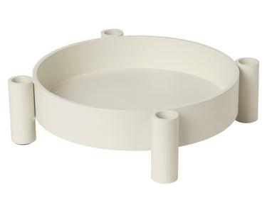 Broste Copenhagen Silke rainy day grey Leuchter 32cm Freisteller