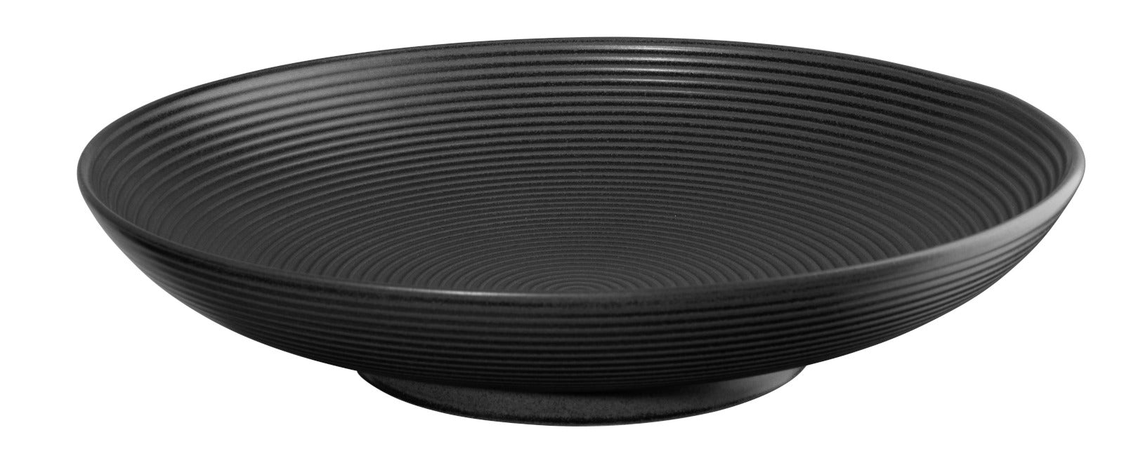 ASA COPPA Poke Bowl Aus Porzellan – 18 Cm, Schwarz, Mikrowellengeeignet Und Spülmaschinenfest
