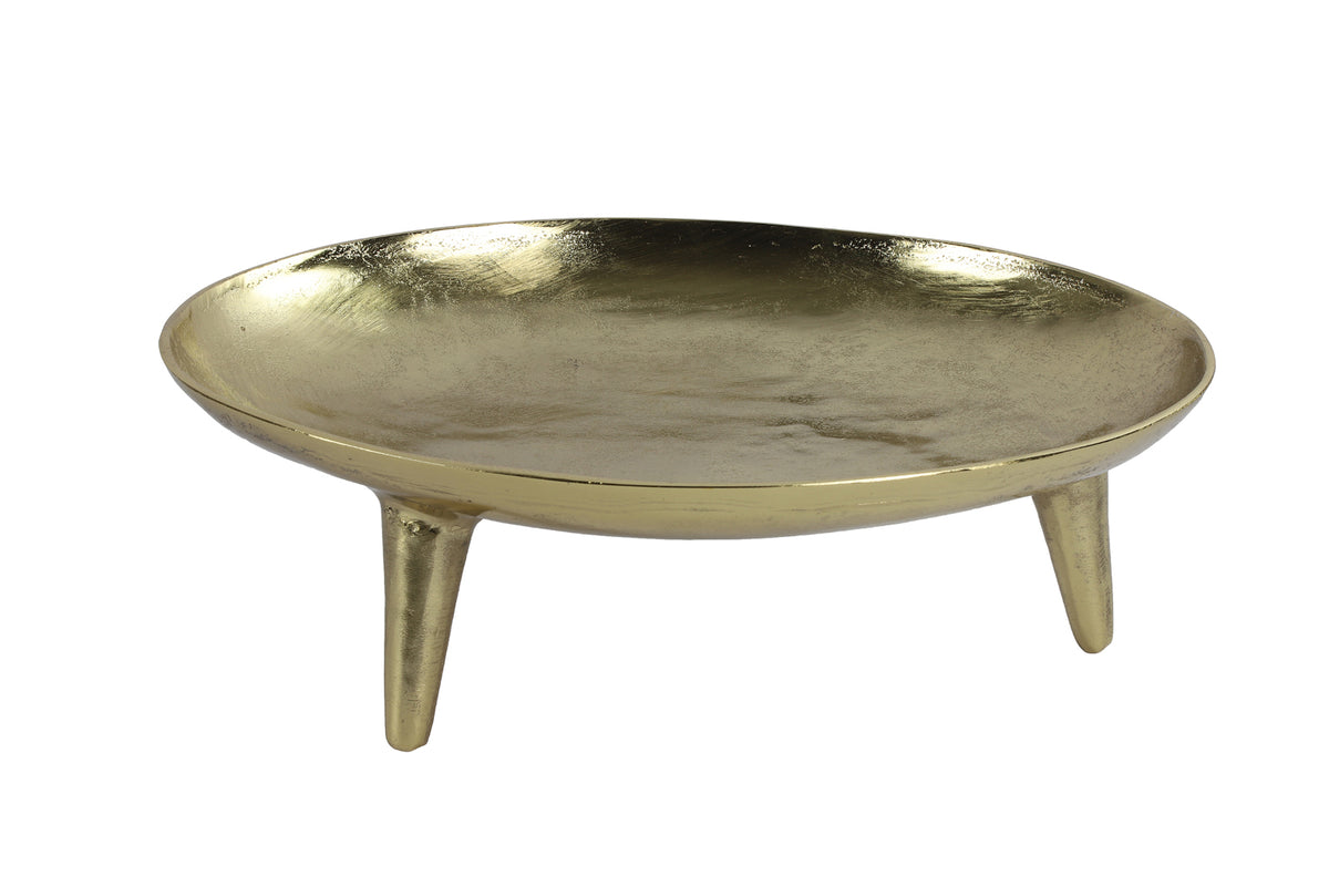 Decostar Schale oval Resa S gold 14cm Freisteller