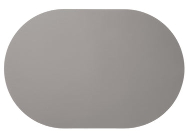 ASA leather optic fine Tischset oval cement 49,5x33cm Freisteller