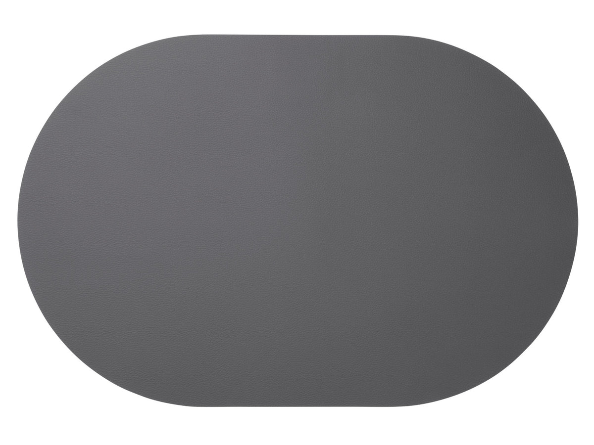 ASA leather optic fine Tischset oval basalt 49,5x33cm Freisteller
