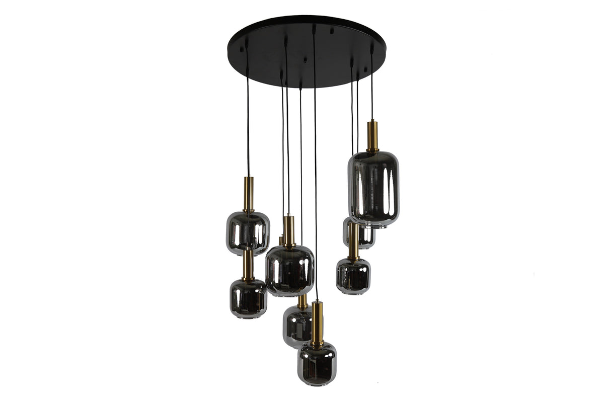 Decostar Hängelampe Galaxy schwarz 143cm Freisteller