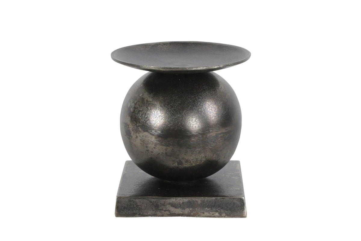 Decostar Kerzenhalter Tonio S schwarz 19,5cm Freisteller