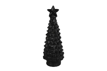 Decostar Weihnachtsbaum Donni M schwarz 20cm Freisteller