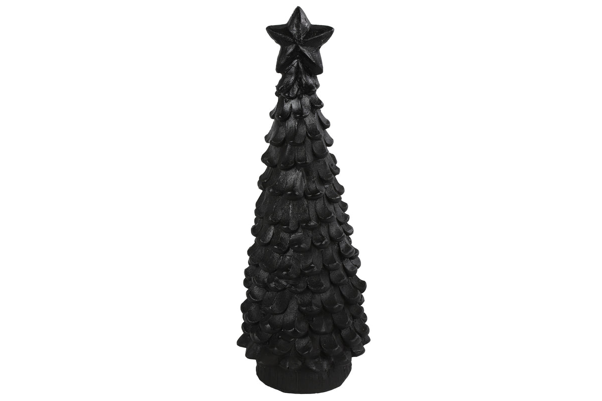 Decostar Weihnachtsbaum Donni L schwarz 26,5cm Freisteller