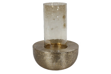 Decostar Teelichthalter Arlette XL gold 36cm Freisteller