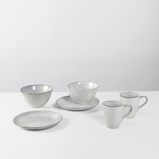 Broste Copenhagen 80019822 Nordic Sand Frühstücksset für Zwei