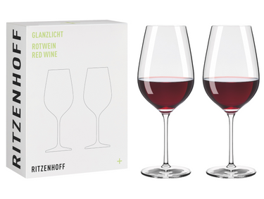 RITZENHOFF Glanzlicht Rotwein 2er Set H24 #1 Freisteller 1