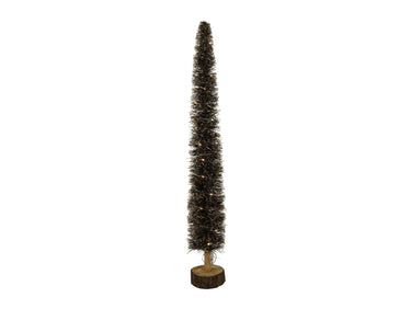 Decostar Weihnachtsbaum LED Timoi M braun 90cm Freisteller